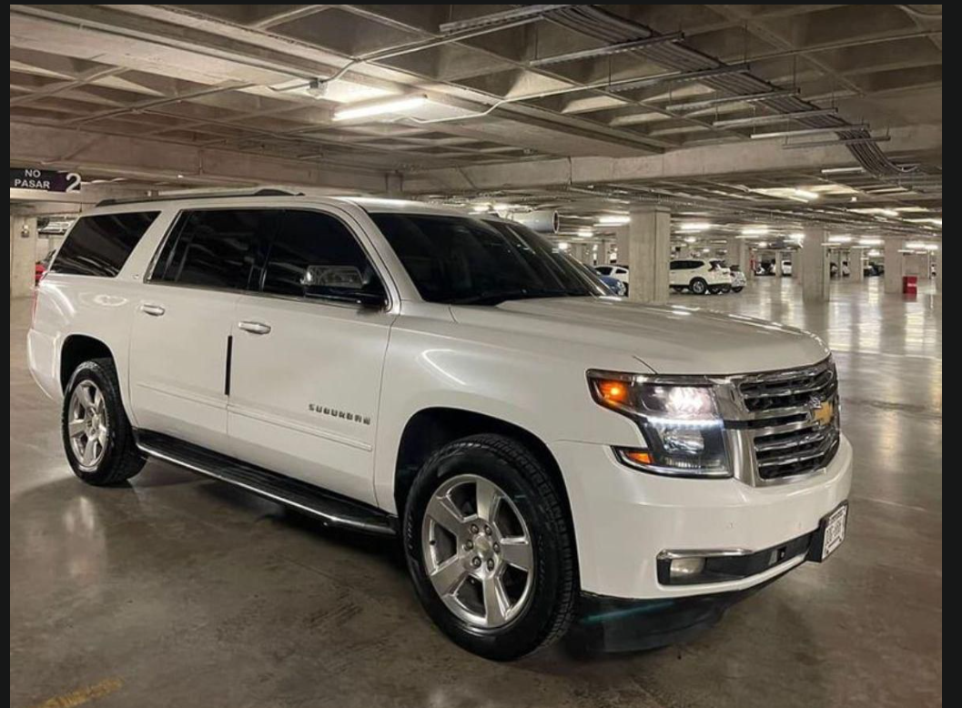 Chevrolet Suburban LTZ — Luxury car rental Playa del Carmen