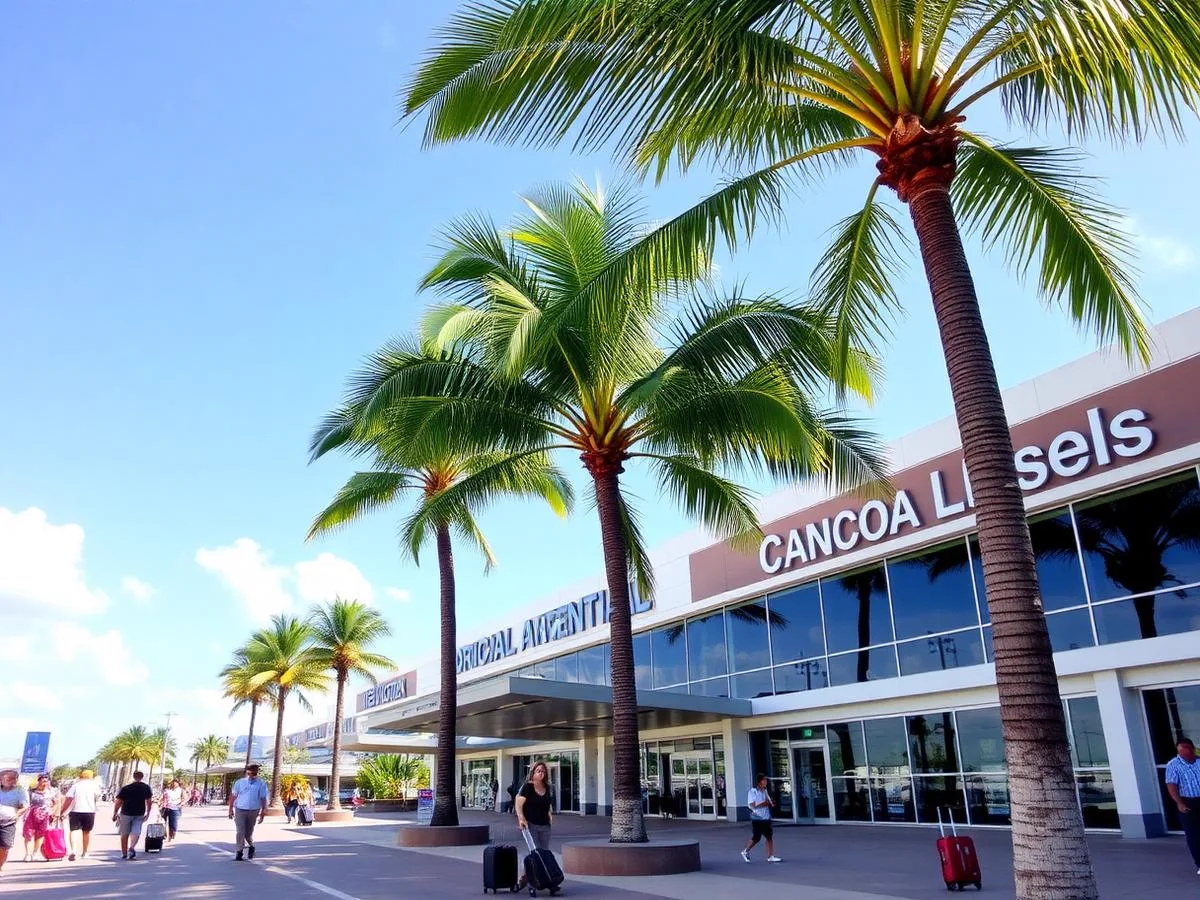 Terminal de l'aéroport international de Cancún