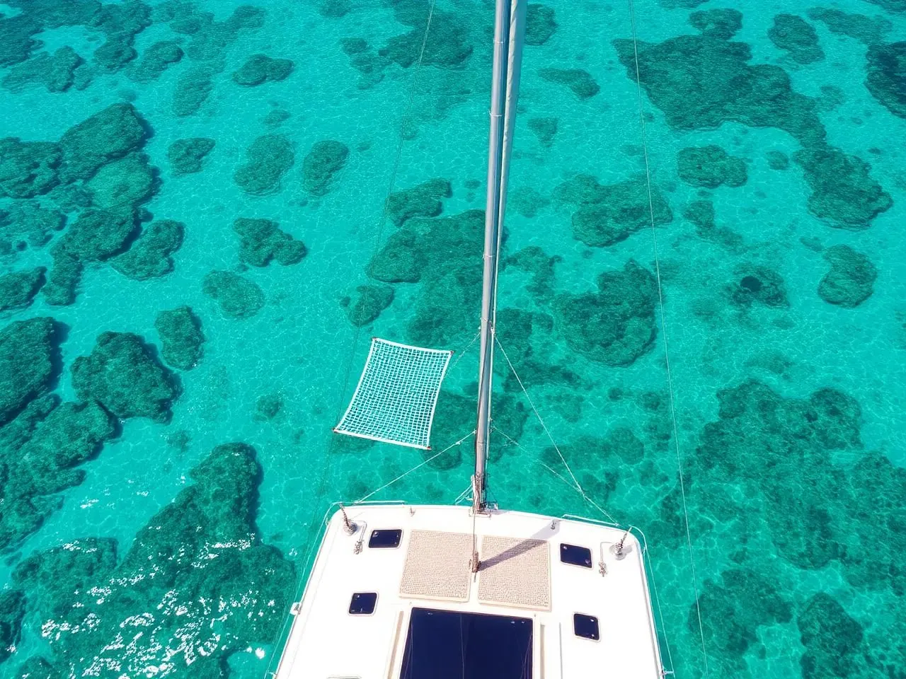 Private catamaran in Cancún